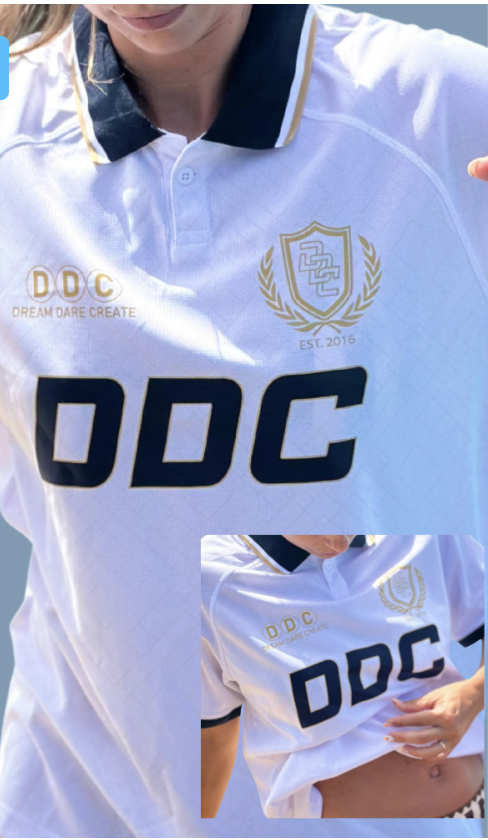 DDC sportpolo wit