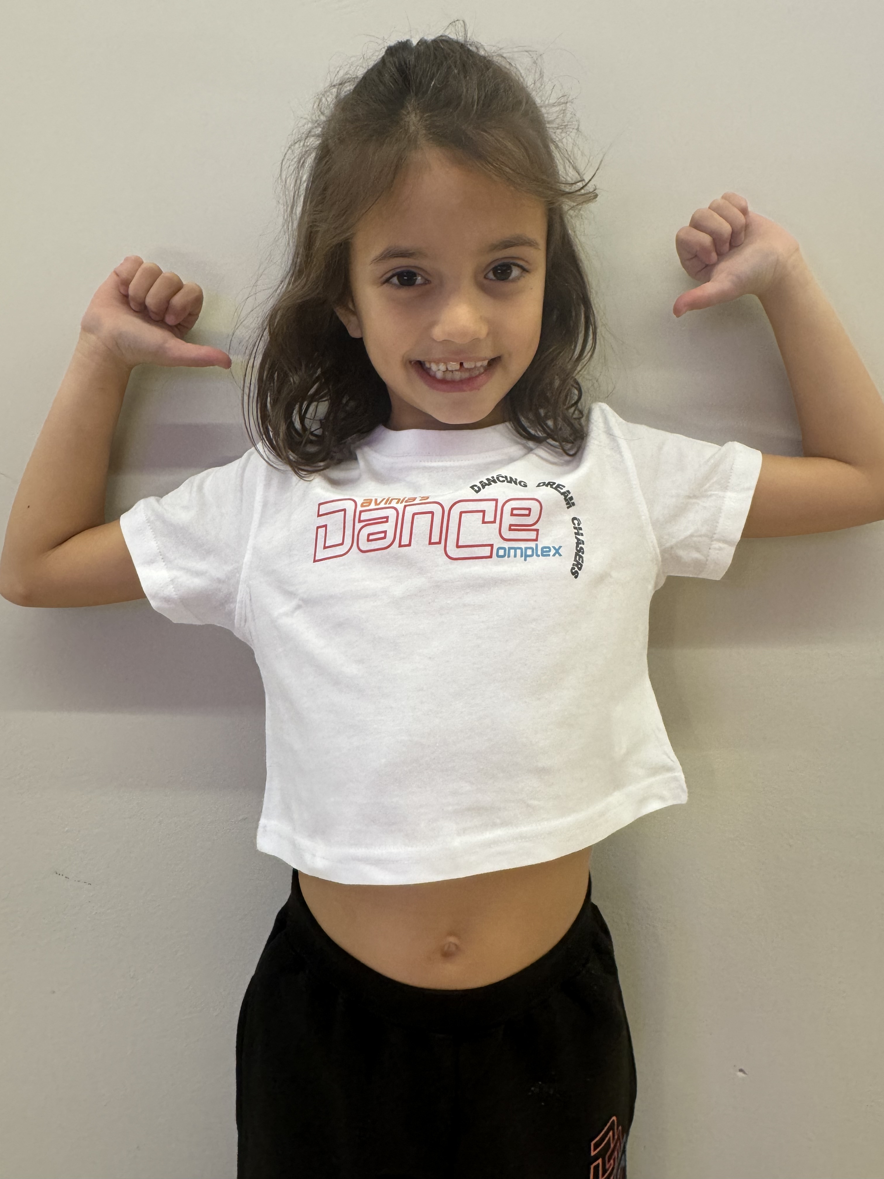 Crop top oversized kids
