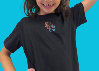 Zwarte DDC t-shirt (niet oversized)