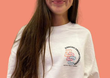 Witte DDC t-shirt (niet oversized)